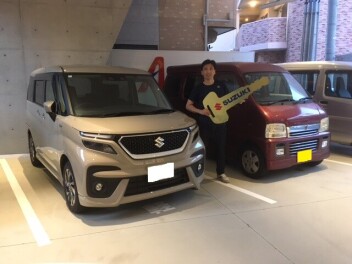 ソリオバンディット　ご納車おめでとうございます